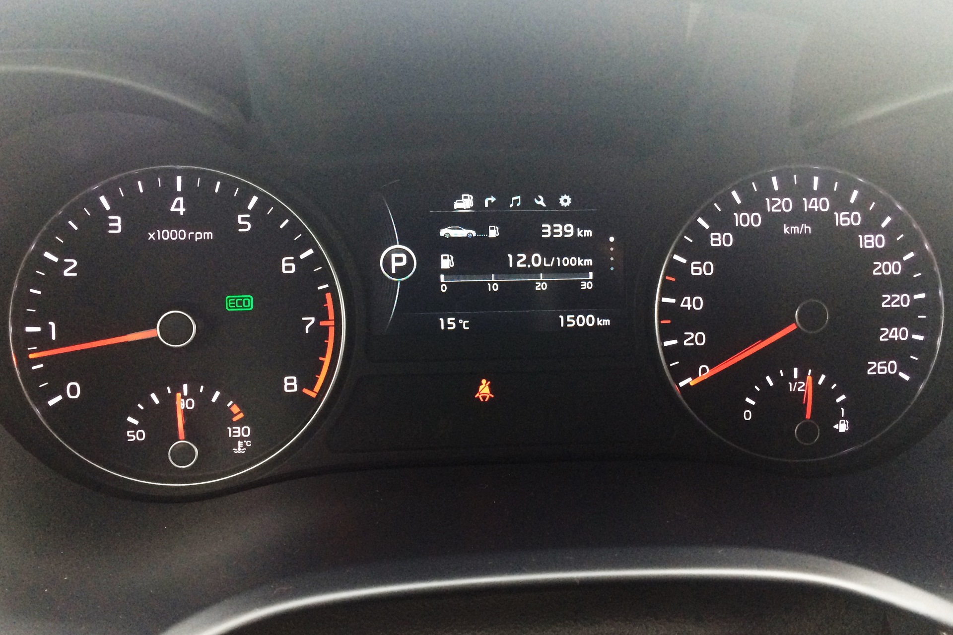 1500 км на машине