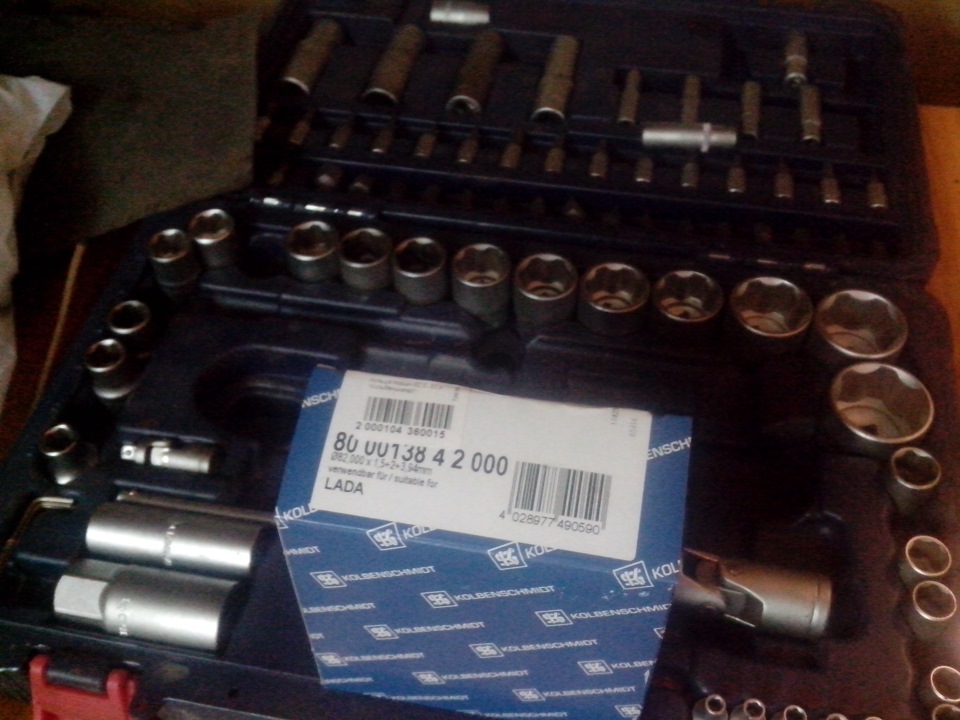 Продолжение работы с мотором. Замена поршневых колец и шатунных ...