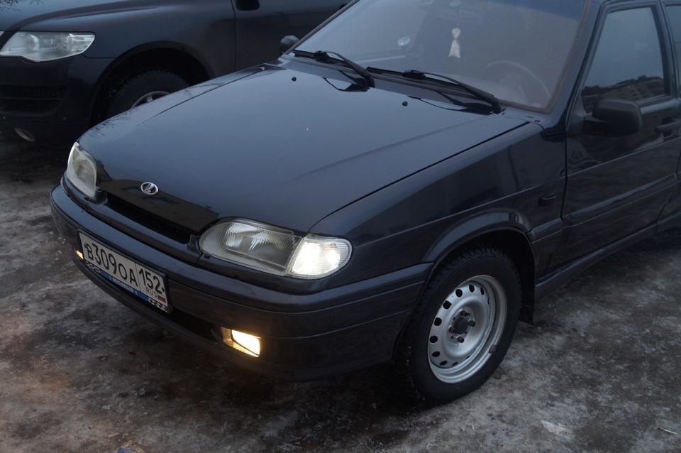 птф как дхо и габариты в поворотники — Lada 2115, 1,5 л, 2006 года ...