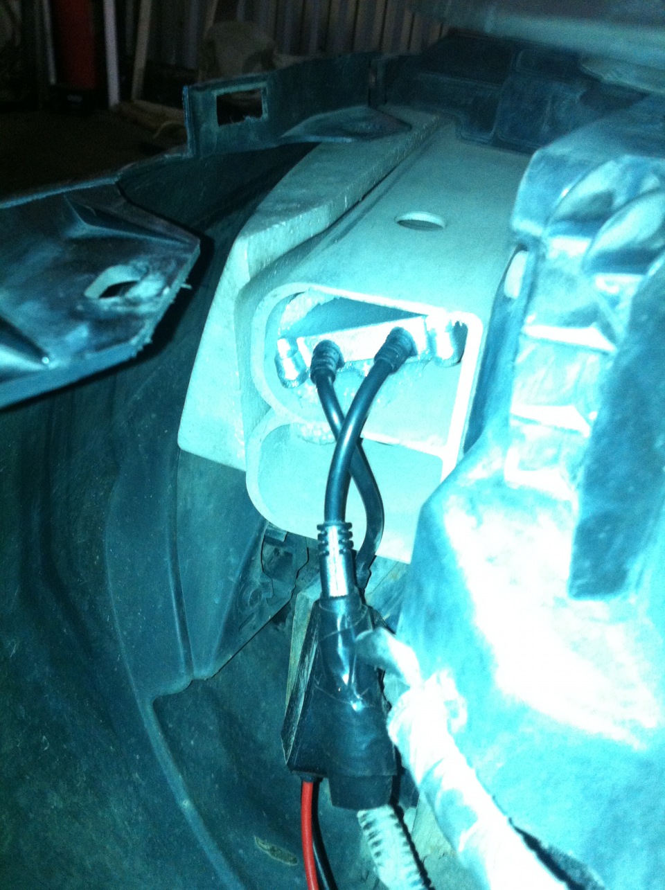 Установка ЛИНЗ продолжается! — Nissan Murano I, 3,5 л, 2003 года