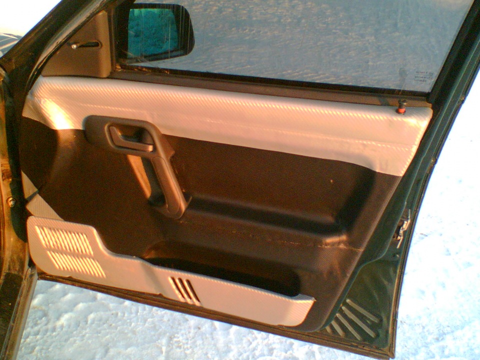 обтяжка дверей — Lada 21102, 1,5 л, 2003 года | тюнинг | DRIVE2