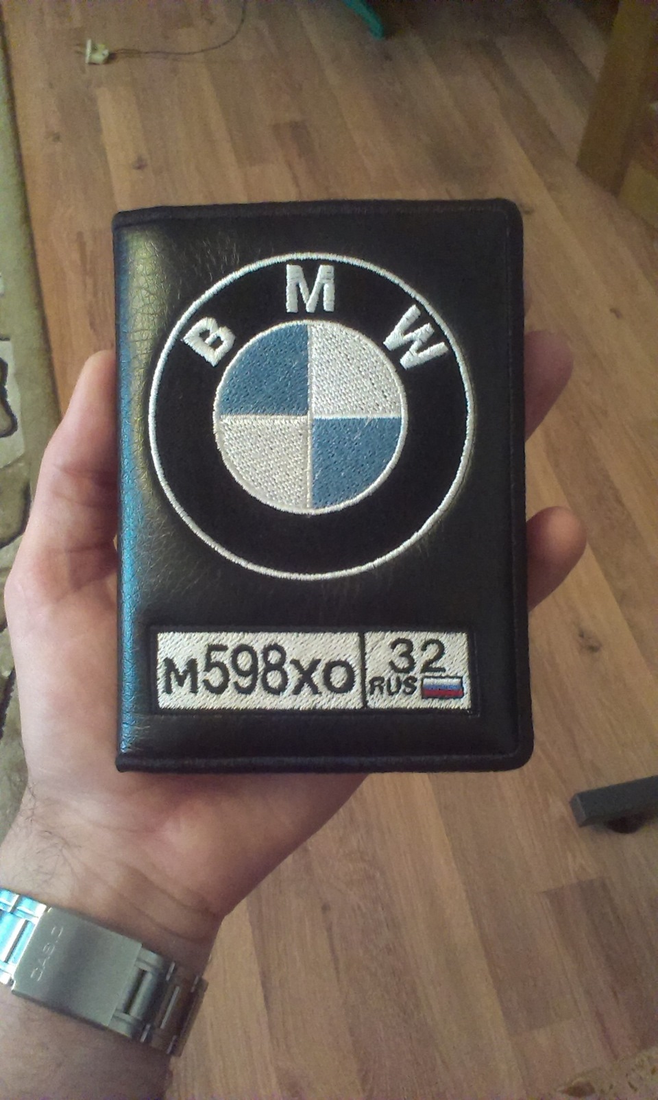 Автообложка для документов — BMW 3 series (E46), 1,9 л, 2000 года ...