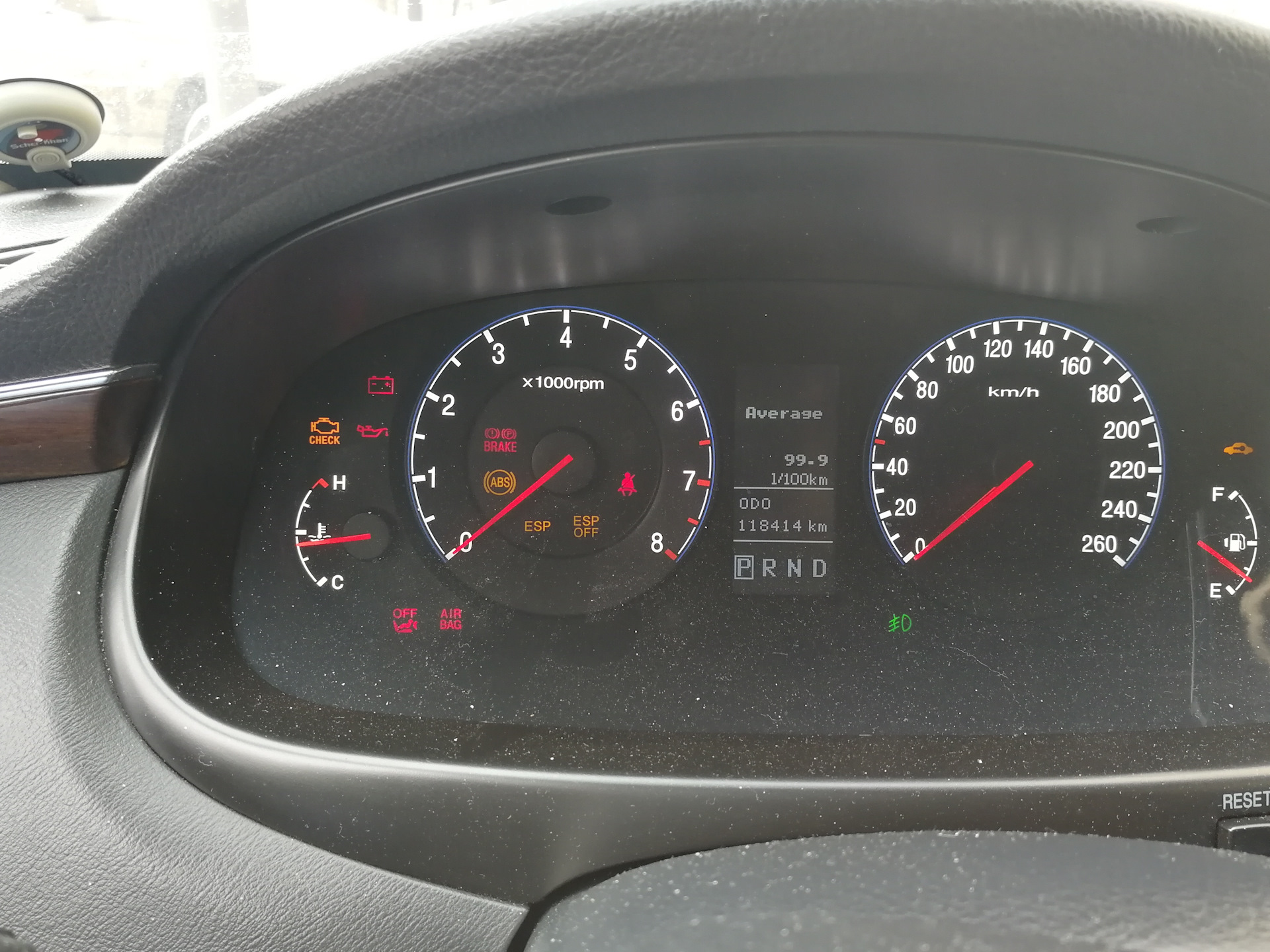 Check Engine на БК — Hyundai Grandeur (TG), 3,3 л, 2008 года | наблюдение |  DRIVE2