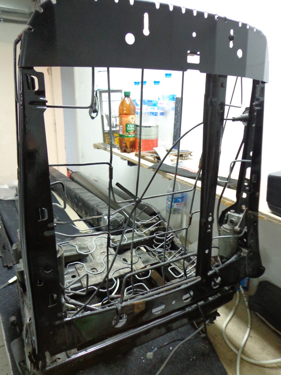 Mercedes A124 — 7. Ремонт блока комфорта, привода пассажирского ...