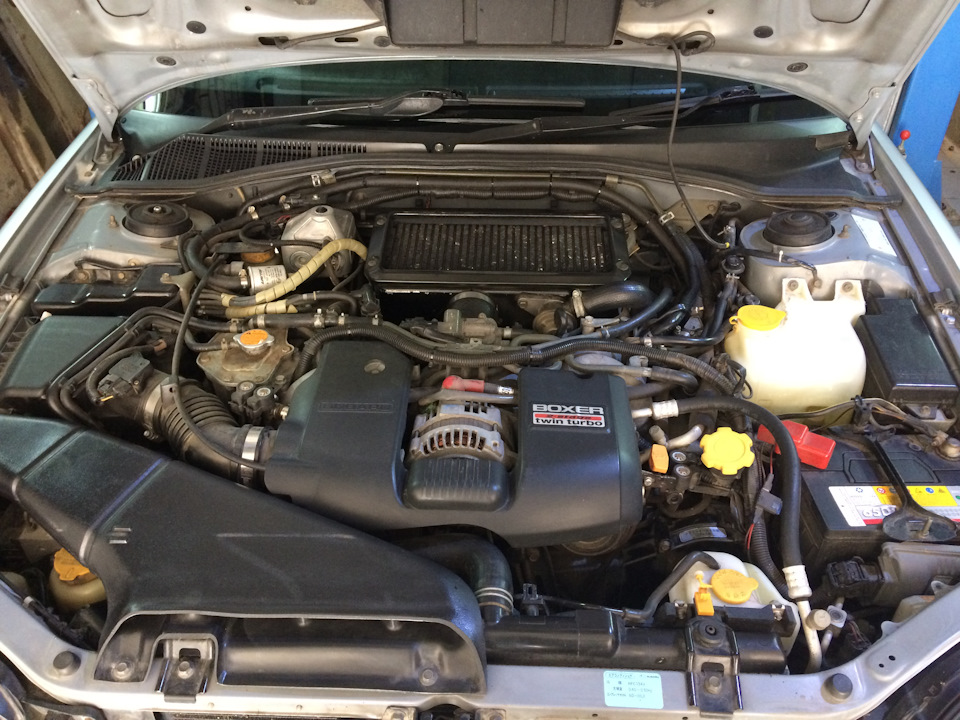 Замена масла 5 000 км + — Subaru Legacy (BE/BH/BT), 2 л, 2002 года ...