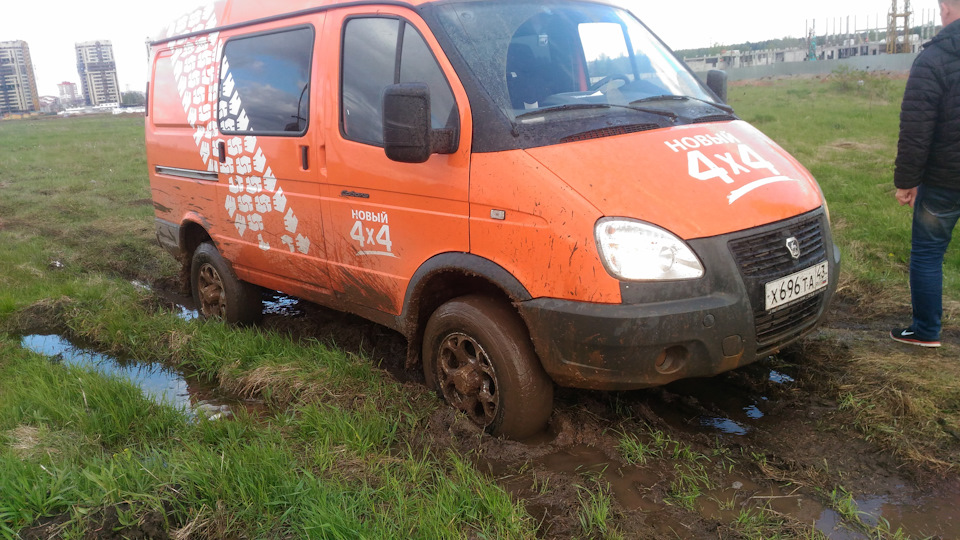 Небольшой тест драйв Соболя. — ГАЗ Соболь 4х4, 2,9 л., 2017 года ...