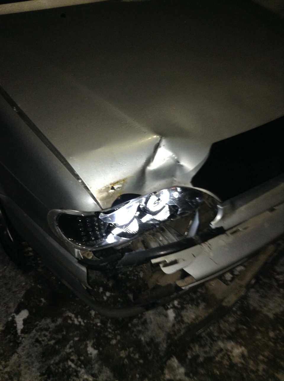 Первое за рулем, да и в жизни — LADA 2115, 1,5 л., 2007 года | ДТП | DRIVE2