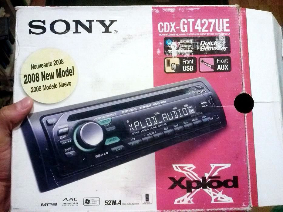 Не включается магнитола sony cdx gt457ue