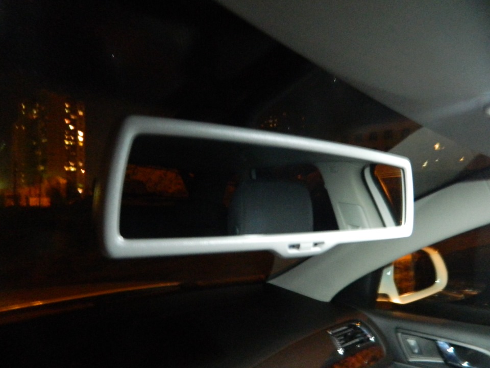 Установка зеркала с автозатемнением — Skoda Superb Combi (Mk2), 1,8 л ...