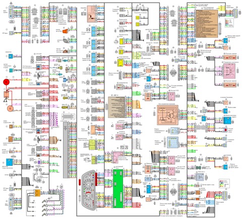 Схема проводки нива шевроле