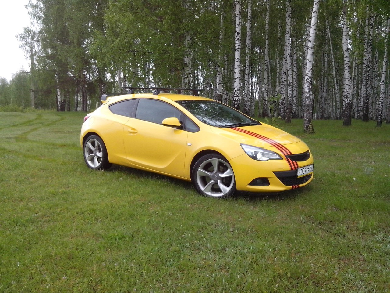 Opel Astra j GTC габариты