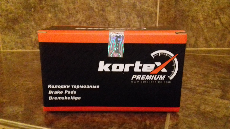 Тормозные колодки Kortex — KIA Rio (3G), 1,6 л, 2013 года | расходники ...
