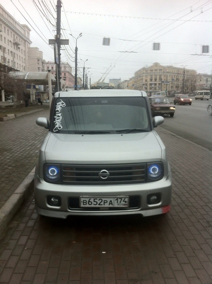 Фото в бортжурнале Nissan Cube II