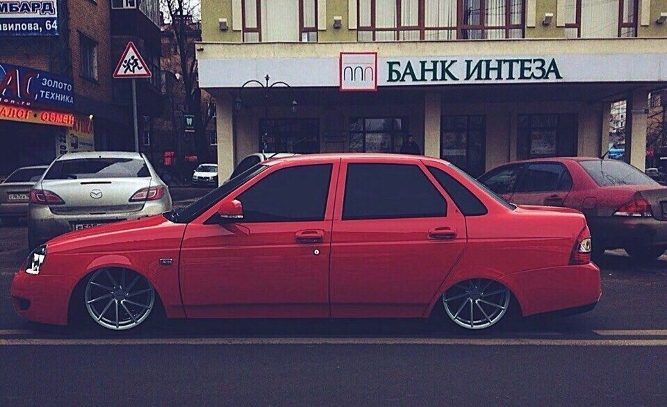 Новый бампер уже в пути — Lada Приора хэтчбек, 1,6 л, 2013 года ...