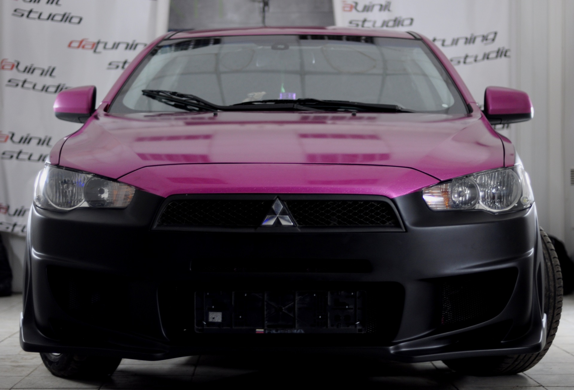 Mitsubishi Lancer 10 Purple