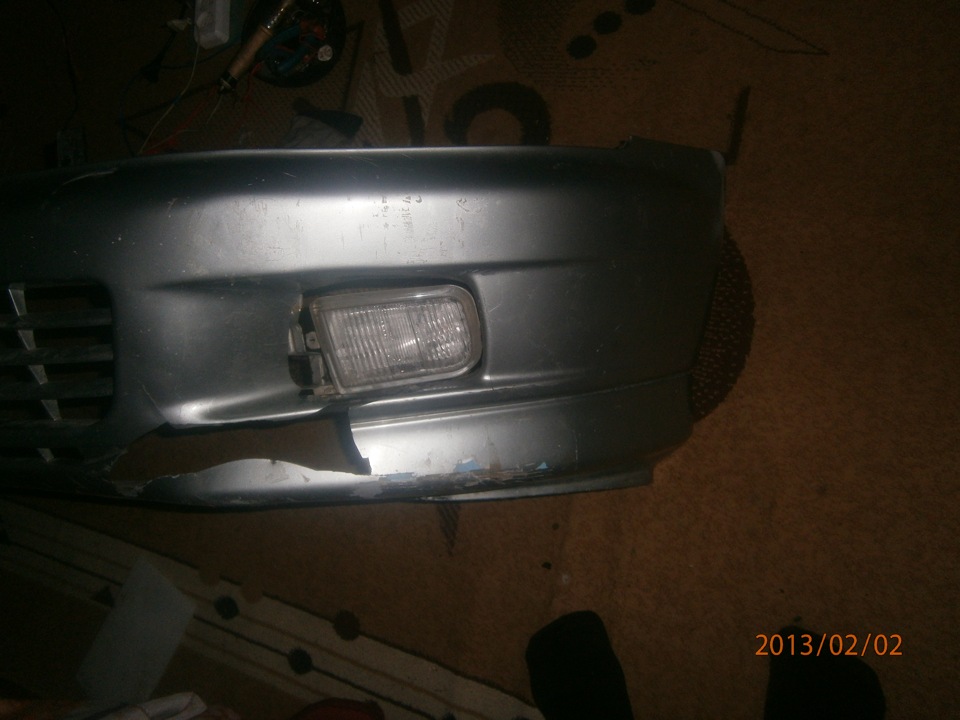 сварка бампера своими руками)) — Mitsubishi Legnum, 1,8 л, 1997 года ...