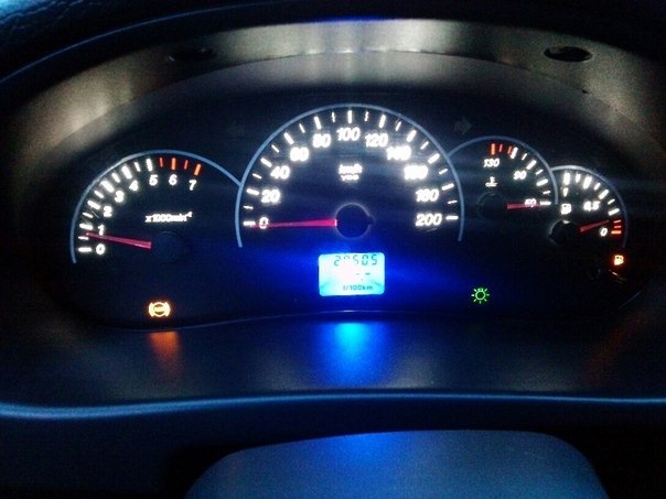 Переделка панели приборов — Lada Приора седан, 1,8 л, 2012 года ...