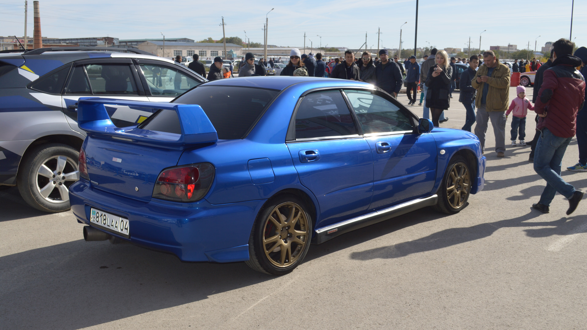 Subaru Impreza WRX (GD, GG) 2.0 бензиновый 2002 | Синяя Красотка ) на DRIVE2