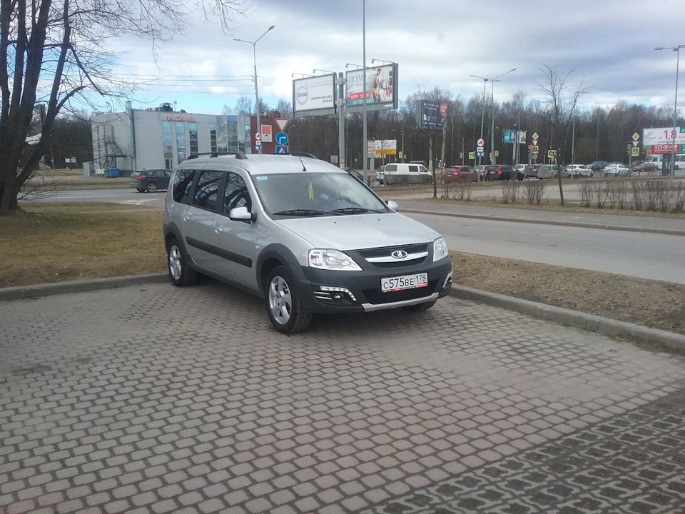 Photo from the logbook Lada Largus Cross