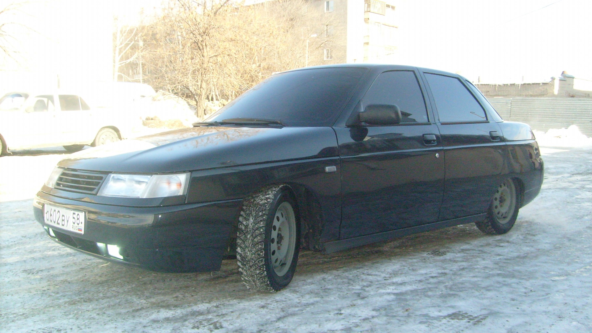 Lada 2110 черная