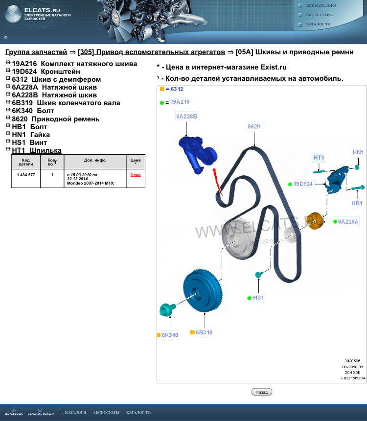 То Форд Мондео 4 Стоимость Ремней Генератора