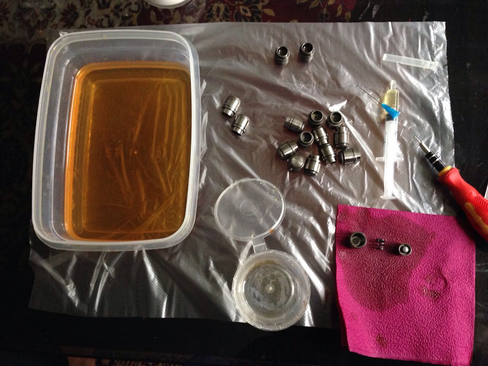 замена стканов гидрокомпенсатора и чистка гидрокомпенсаторов — LADA ...