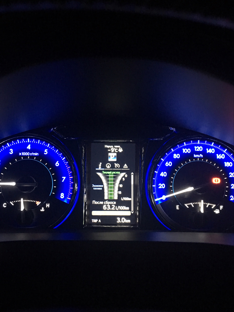 расход — Toyota Camry (XV50), 2,5 л, 2015 года | заправка | DRIVE2