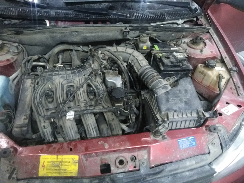 Замена радиатора отопителя Калина с кондиционером, не резав панели ...