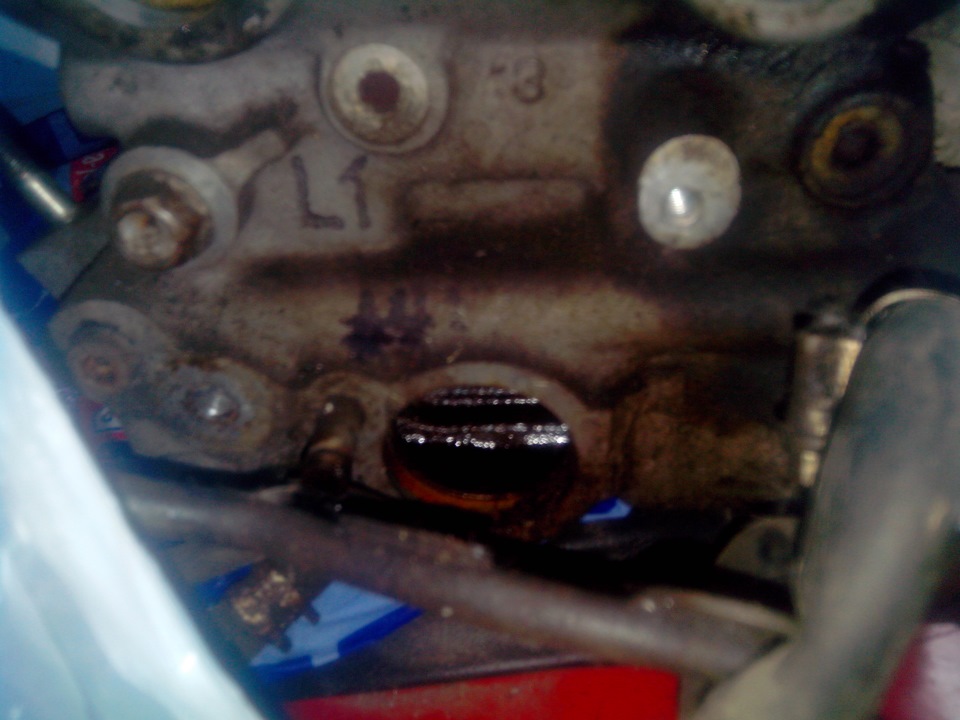 течет масло из под корпуса масляного фильтра газ 53. выдавило масляный.