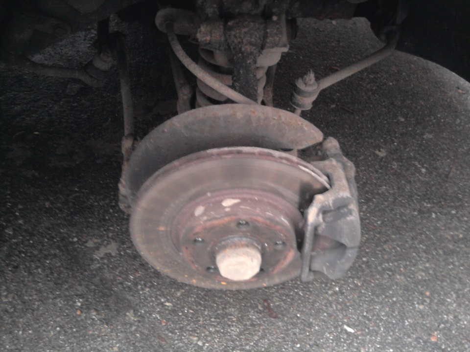 Замена тормозных дисков и колодок — ГАЗ 3110, 2,3 л, 1999 года ...