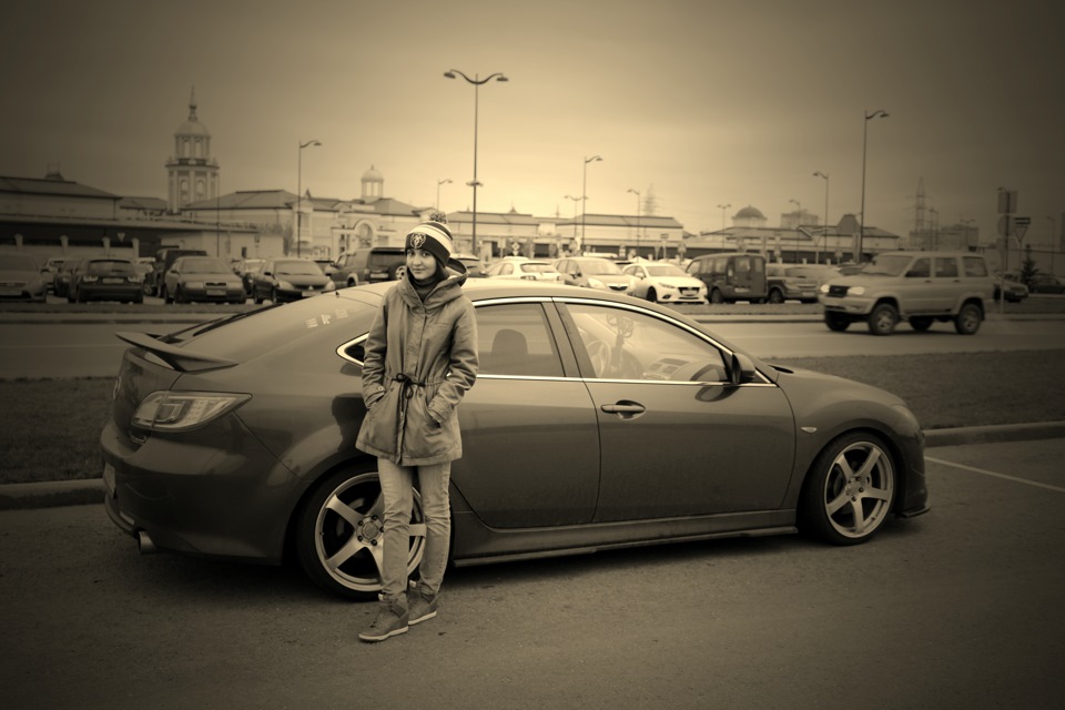Красные найки…пауза…не очень! — Mazda 6 (2G) GH, 2 л, 2008 года ...