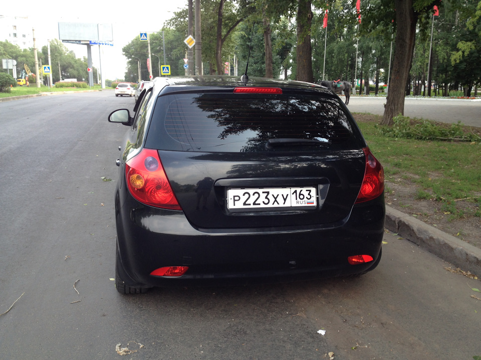 Проставки над задними пружинами — KIA Ceed (1G), 1,4 л, 2008 года ...