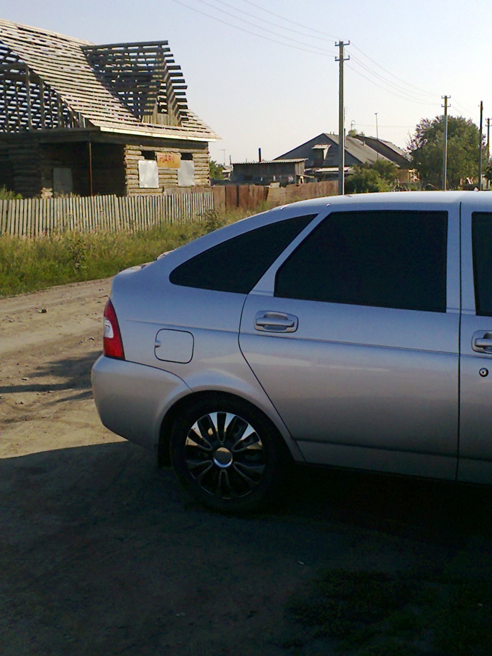 Тонировка — Lada Приора хэтчбек, 1,6 л, 2012 года | стайлинг | DRIVE2