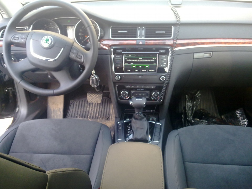 skoda superb 1 салон