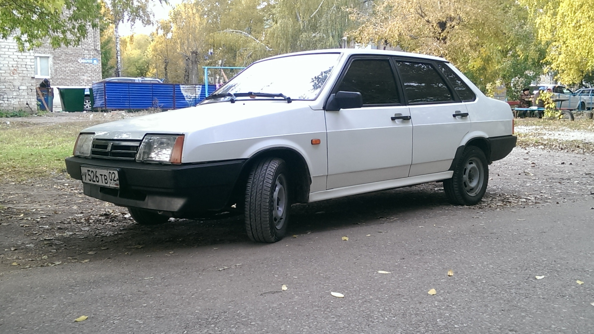 Lada 21099 1.5 бензиновый 2001 | Ярко белая, 1.5 8 клапан на DRIVE2