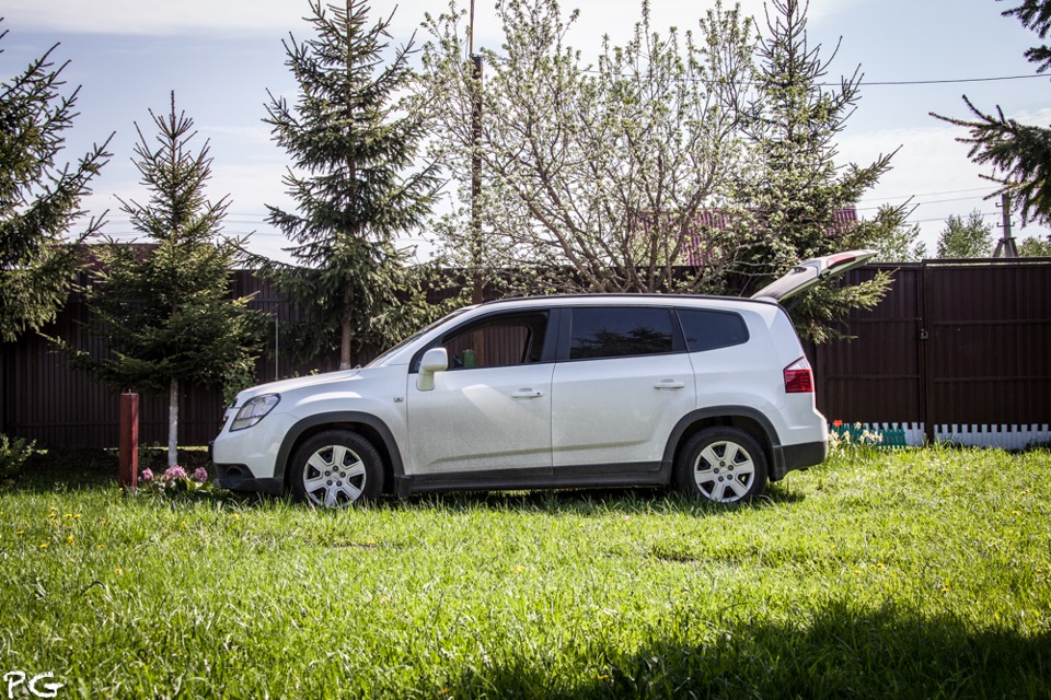 дачный сезон открыт! — Chevrolet Orlando (1G), 1,8 л, 2012 года ...
