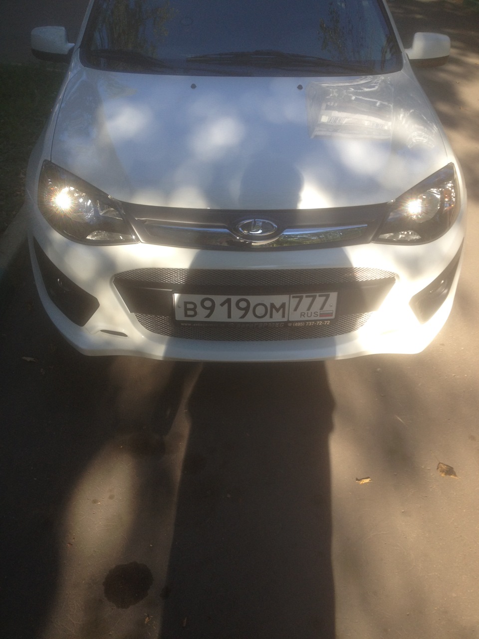 Поставил на учет ) — Lada Калина Спорт (2G), 1,6 л, 2015 года | другое ...