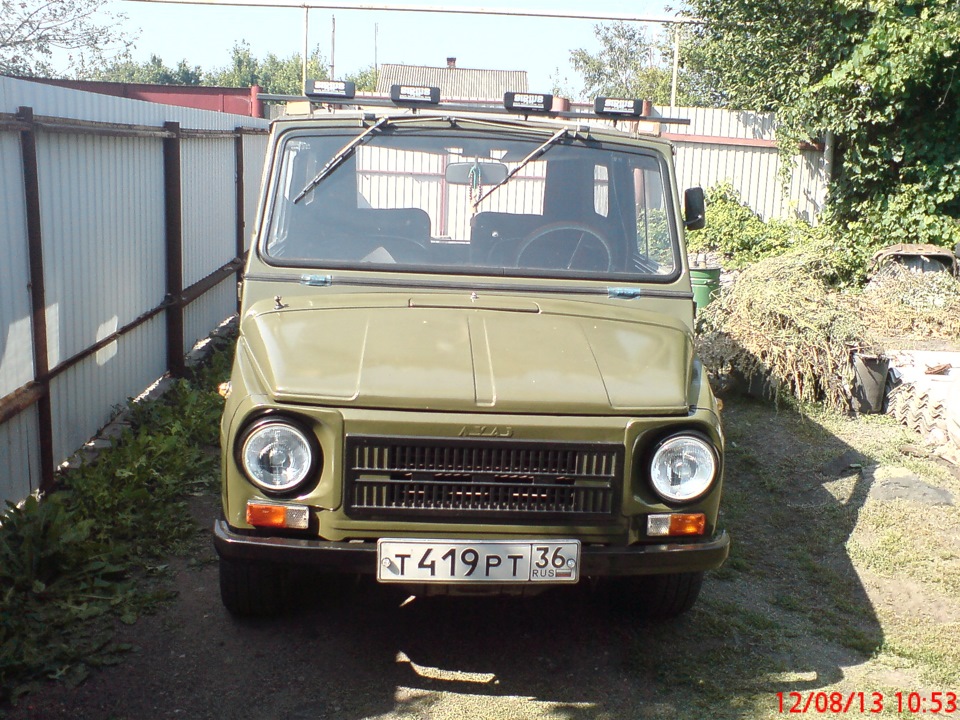 противотуманки на крыше ( люстра ) — ЛуАЗ 969, 1,2 л, 1990 года ...