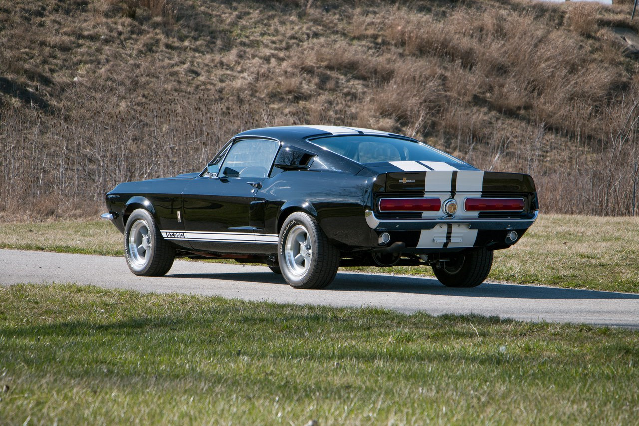 Ford Mustang Shelby gt350 сзади