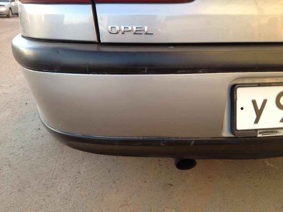 Въехали… — Opel Omega B, 2 л, 1994 года | ДТП | DRIVE2