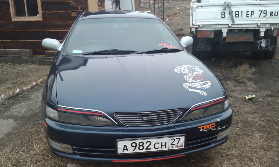 Полировка фар toyota carina ed