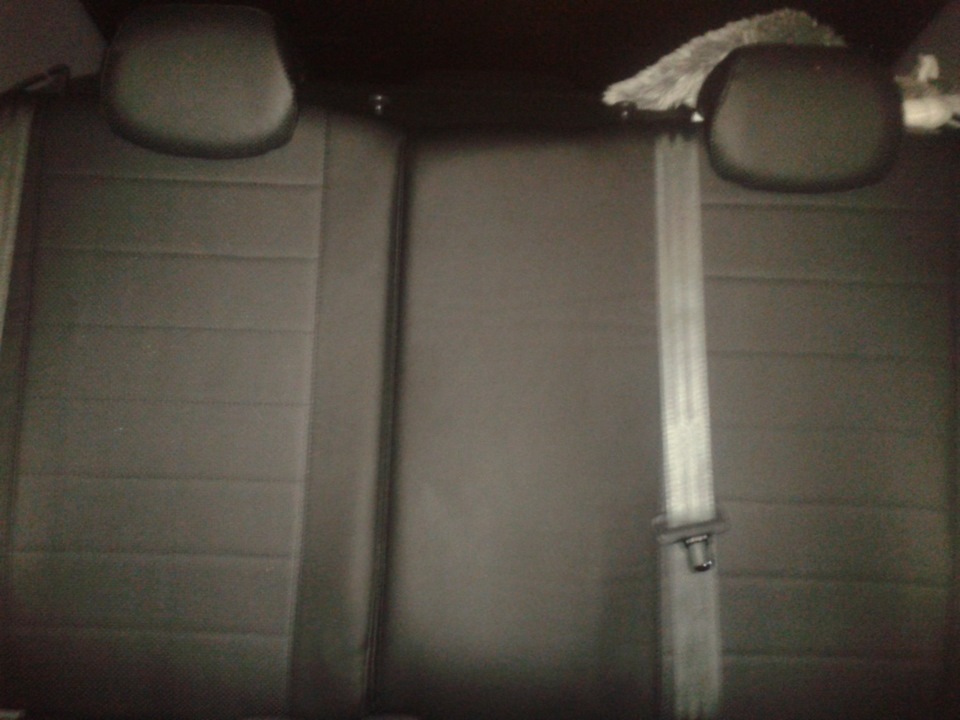 Решил обтянуть салон экокожей. — KIA Rio (3G), 1,6 л, 2014 года ...