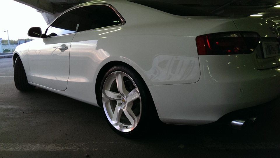 Измерения светопропускаемости стекол А5 — Audi A5 (1G), 2 л, 2009 года ...