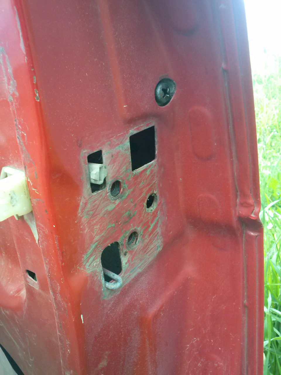 Замена замка двери — Volkswagen Jetta II, 1,6 л, 1989 года | своими ...