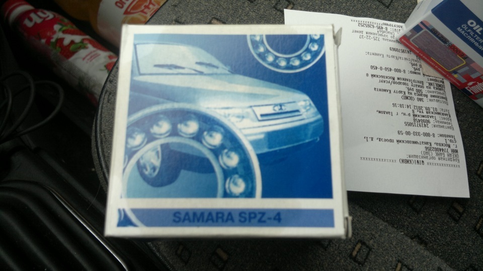 Замена двух передних ступичных подшибников, натяжка ручника — Lada 2114 ...