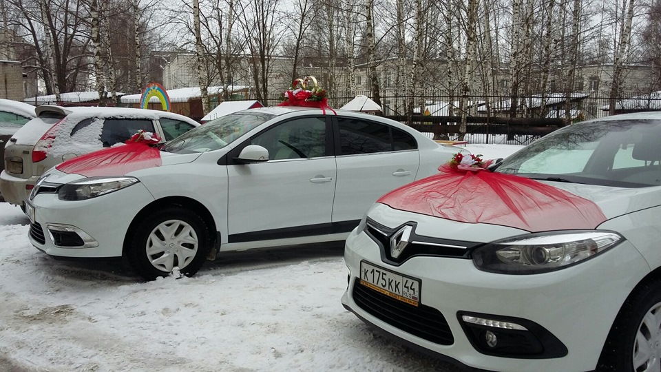 Свадьба 27.02 — Renault Fluence, 1,6 л, 2013 года | покатушки | DRIVE2