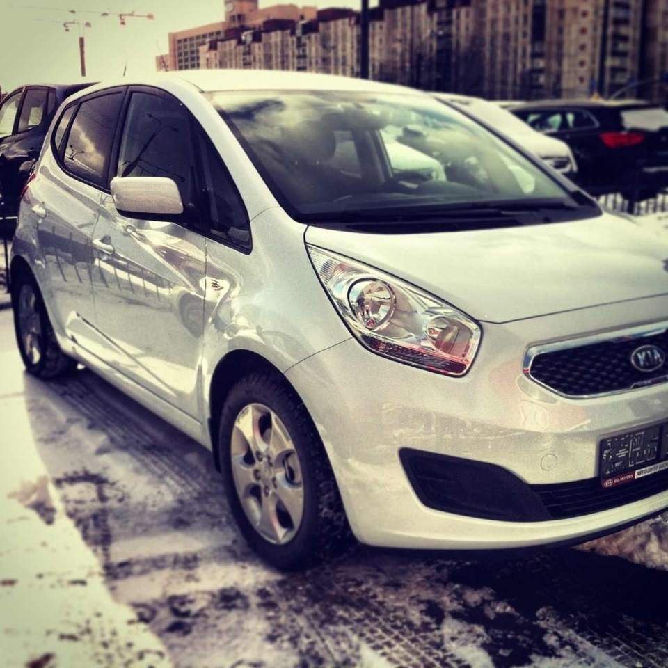 Фотосет << Новый Год и АВТО САНИ!)>> — KIA Venga, 2012 года | встреча |  DRIVE2