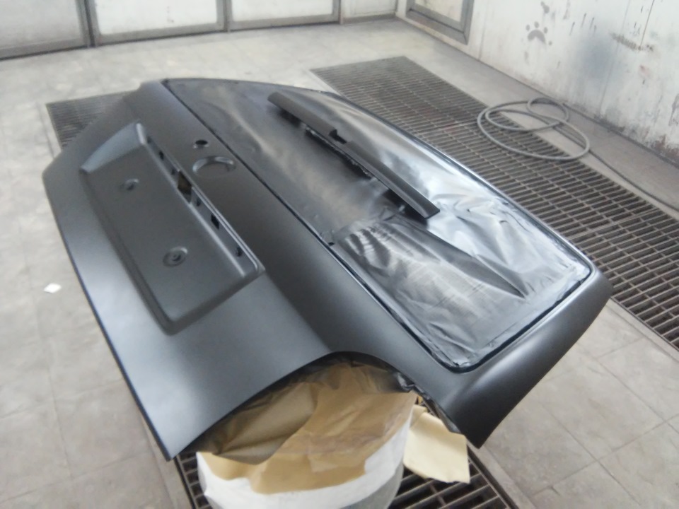 Покраска багажника Гольф 3 — DRIVE2