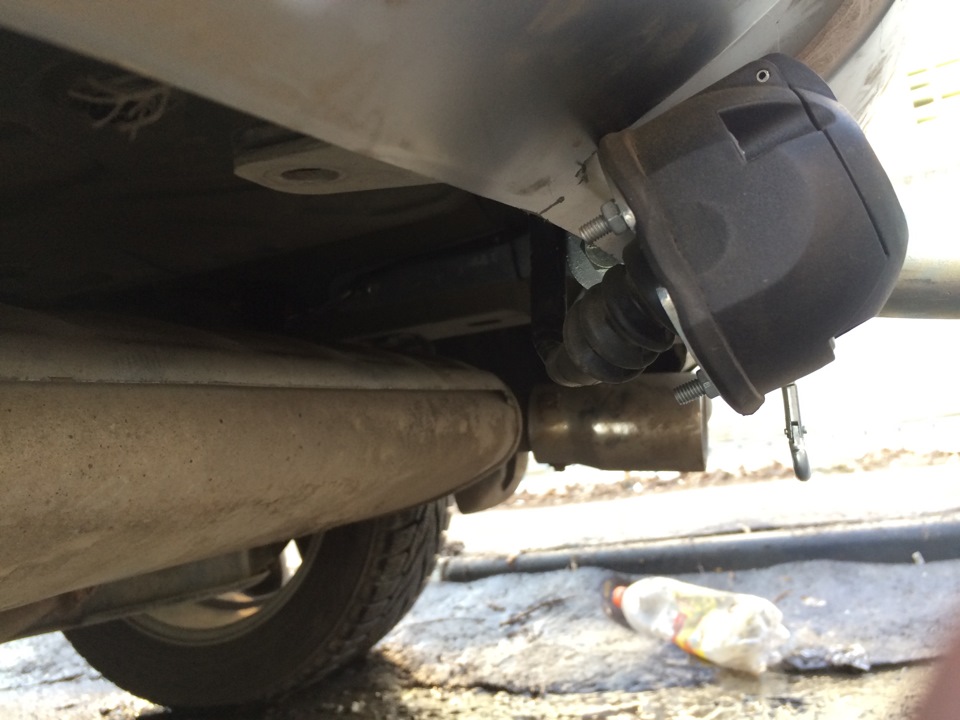 И вот со стороны розетки — Opel Antara