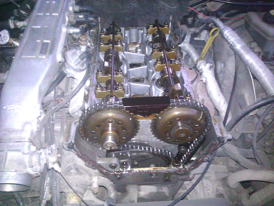 Разборка и промывка гидрокомпенсаторов — Ford Scorpio I, 2 л, 1993 года ...